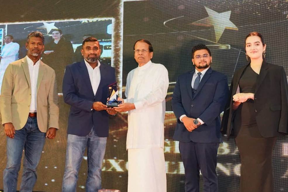Taboo Lounge Mirissa wins Global Business Excellence Award