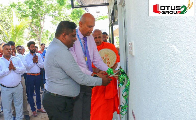 Lotus Group opens Sri Lanka’s first export-based private tissue culture laboratory in Nikaweratiya