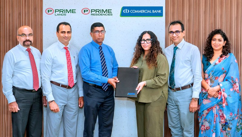 නිවාස සඳහා පූර්ණ මූල්‍ය පහසුකම් ලබාදීමට කොමර්ෂල් බැංකුව සහ ප්‍රයිම් ලෑන්ඩ්ස් අත්වැල් බැඳගනියි