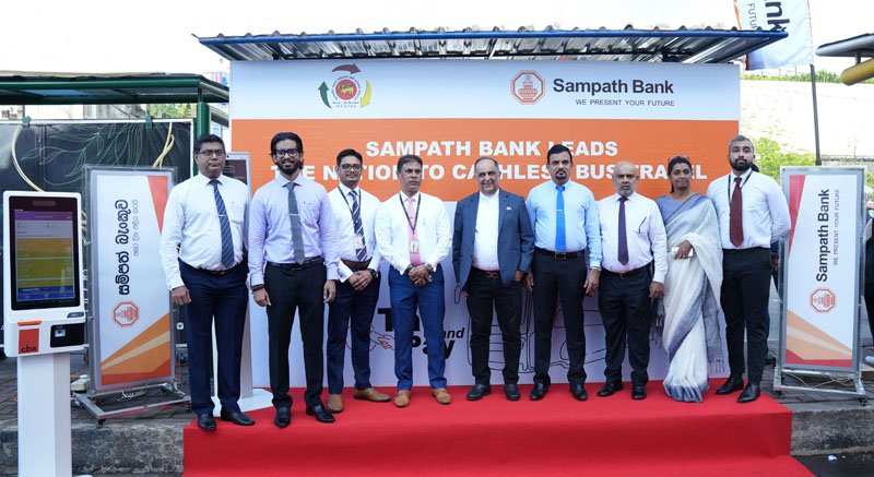 Sampath Bank Advances Public Transport Innovation with Digital Card Acceptance on Key Western Province Routes