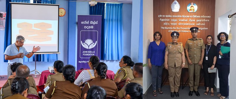 John Keells Foundation Partners Sri Lanka Police in combatting Violence against Women and Children