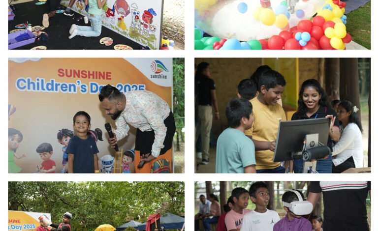 குழந்தைப் பருவத்தை ஆர்வ உணர்வுடன் கொண்டாடிய Sunshine Holdings