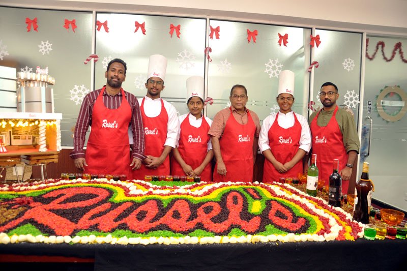 Russel’s hosts festive cake mixing ceremony led by talented NAITA chefs