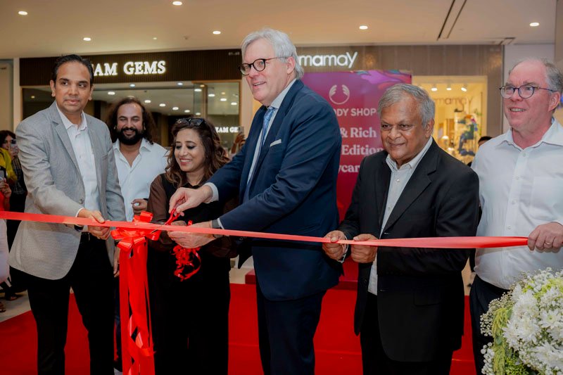 The Body Shop ශ්‍රී ලංකාව තුළ 10 වැනි සංවත්සරය වෙනුවෙන් සිය නවතම අලෙවිසැල OGF හිදී විවෘත කරයි