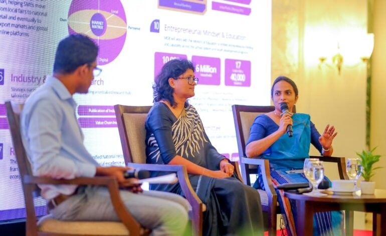 ශ්‍රී ලංකාවේ ක්ෂුද්‍ර, සුළු හා මධ්‍ය පරිමාණ ව්‍යාපාර (MSME) ක්ෂේත්‍රයේ පද්ධතිමය වෙනසක් දිරිමත් කිරීම සඳහා “Women Mean Business” (WmB) සන්ධානය නැවත වරක් රැස්වෙයි