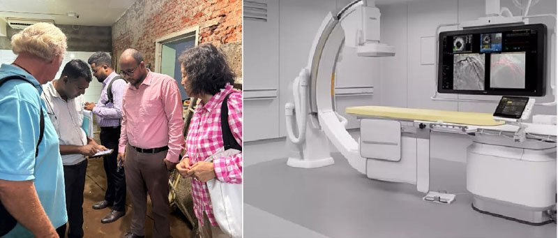 Swiss Foundation gifts Azurion 3M12 Angiography Machine to Karapitiya Hospital