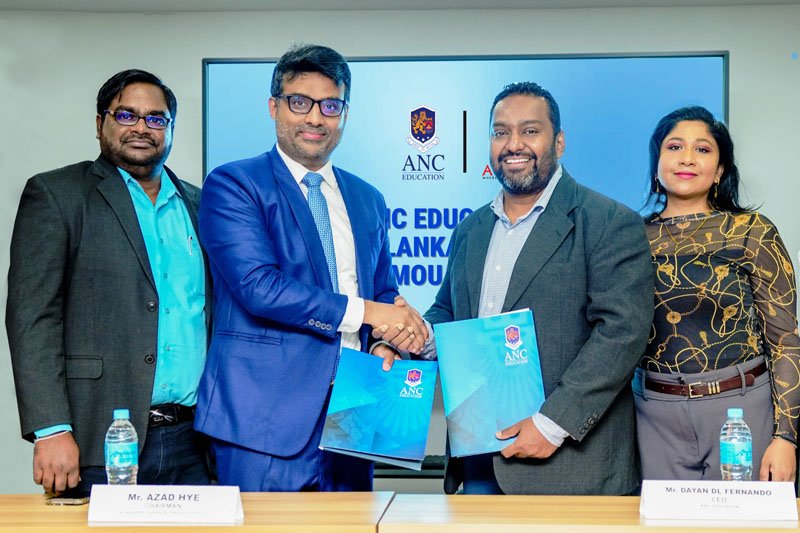 ANC Education and Achievers Lanka Partner to Boost Academic Pathways for CIMA, CA and ACCA graduates