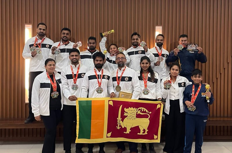 තායිලන්තයේ පැවති ප්‍රෝ ලීග් ලෝක ශූරතාවලියේ දී ශ්‍රී ලංකා සවි එසවීමේ කණ්ඩායම රන් පදක්කම් 16ක් ඇතුළු පදක්කම් 21ක් දිනා ගනී