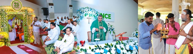 தனது 25வது ஆண்டு நிறைவை முன்னிட்டு பல்வேறு மத நிகழ்ச்சிகளை ஏற்பாடு செய்யும் HNB FINANCE