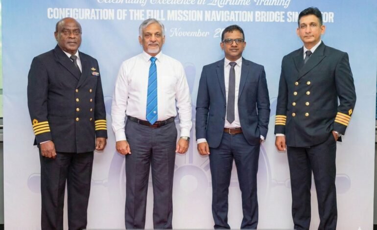 MSTI Maritime Academy Inauguration of Sri Lanka’s Most Advanced Full Mission Bridge Simulator