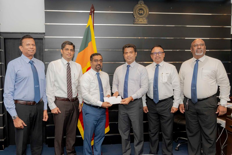 ශ්‍රී ලංකා ඖෂධ කර්මාන්ත මණ්ඩලය වෙතින්‘Rebuilding Sri Lanka’ අරමුදලට රුපියල් මිලියන 50ක පරිත්‍යාගයක්