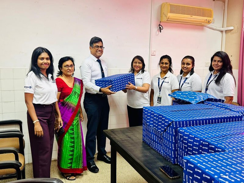 Allianz Lanka’s Women in Leadership Employee Resource Group Brings Hope and Care to Lady Ridgeway Hospital
