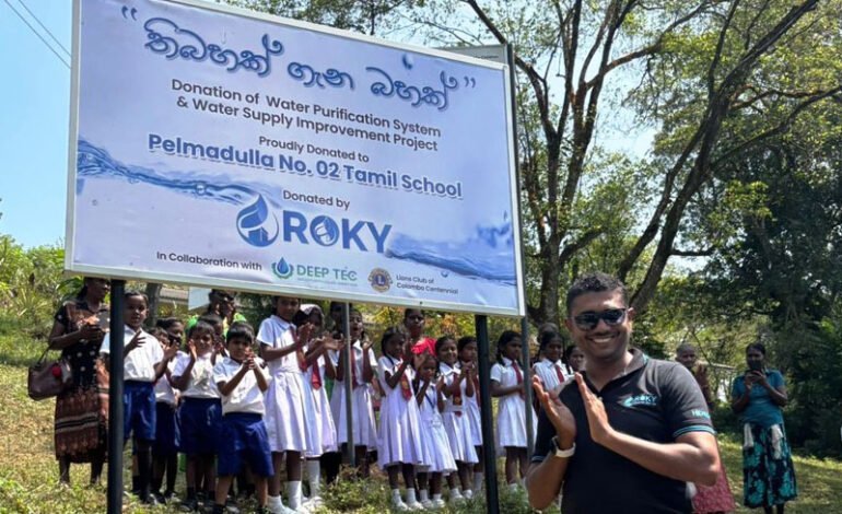 ROKY Holdings තෙවන සංවත්සරය සමරමින් සමාජ සත්කාර හා ජල ව්‍යාපෘති රැසක් අරඹයි.