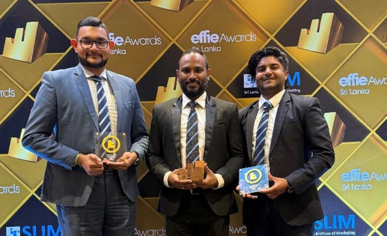 2026Effie සම්මාන උළෙලේ දී හැටන් නැෂනල් බැංකුවට සම්මාන ත්‍රිත්වයක්