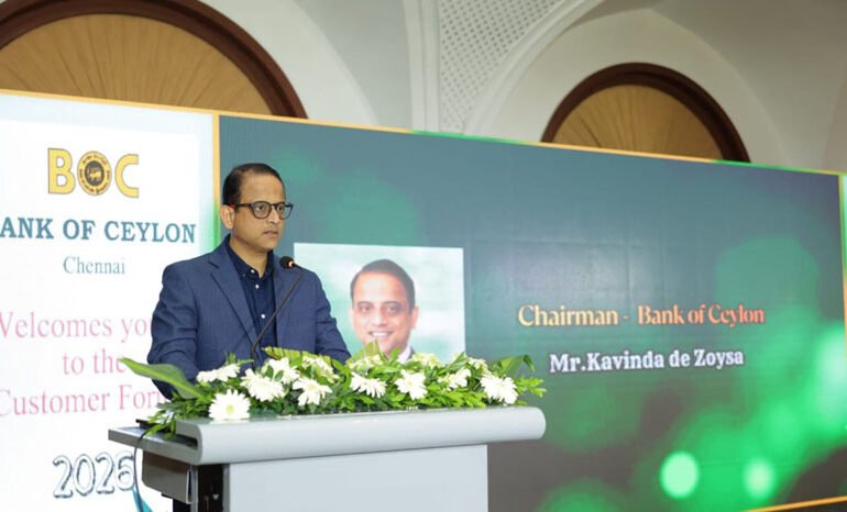 Bank of Ceylon Reinforces Banking Partnerships with India