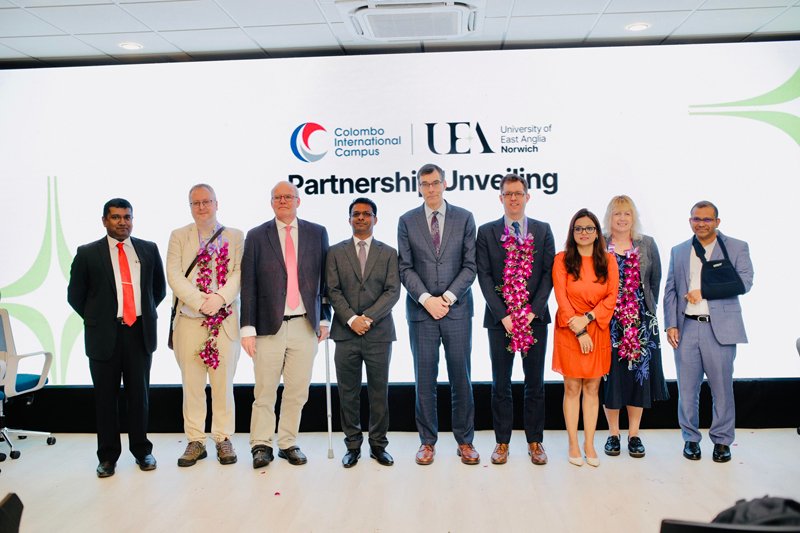 ශ්‍රී ලාංකේය උසස් අධ්‍යාපන ක්ෂේත්‍රයේ උන්නතිය වෙනුවෙන් එක්සත් රාජධානියේ East Anglia විශ්වවිද්‍යාලය (UEA) සහ Colombo International Campus අත්වැල් බැඳගනියි