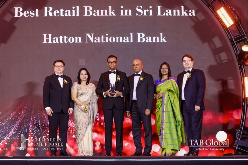 HNB 16වැනි වරටත් ශ්‍රී ලංකාවේ විශිෂ්ටතම පාරිභෝගික සේවා බැංකුව ලෙස TAB Global Excellence in Retail Finance Awards හිදී සම්මානයට පාත්‍ර වෙයි