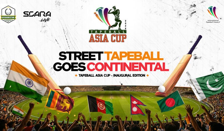 Scara Live ආයතනය ශ්‍රී ලංකාවේ පවත්වනු ලබන දකුණු ආසියාවේ ප්‍රථම ටේප්බෝල් (Tapeball) ආසියානු කුසලාන තරගාවලිය සඳහා අනුග්‍රහය දක්වයි