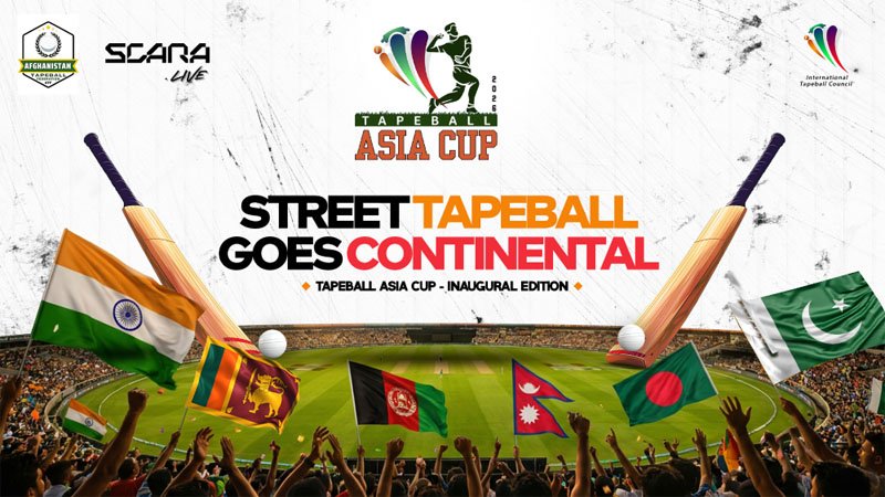 Scara Live ආයතනය ශ්‍රී ලංකාවේ පවත්වනු ලබන දකුණු ආසියාවේ ප්‍රථම ටේප්බෝල් (Tapeball) ආසියානු කුසලාන තරගාවලිය සඳහා අනුග්‍රහය දක්වයි