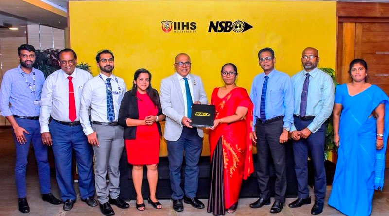 IIHS හා NSB ගෝලීය සෞඛ්‍ය අධ්‍යාපනයට ඇති ප්‍රවේශය පුළුල් කිරීමට එක් වේ