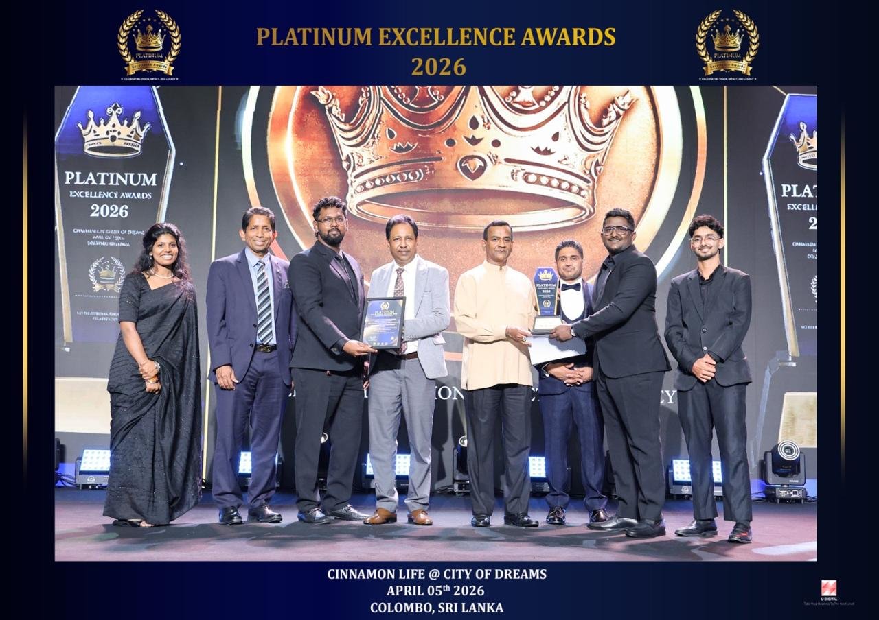 Solo Sri Lankan Awarded Platinum Excellence in Tourism Business Growth & Market Expansion