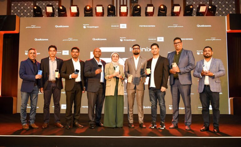 Infinix වෙතින් ප්‍රථම වරට AI Matrix Display සහ Snapdragon ප්‍රොසෙසරය සහිත NOTE 60 ස්මාර්ට්ෆෝන් මාදිලි පෙළ එළිදක්වයි