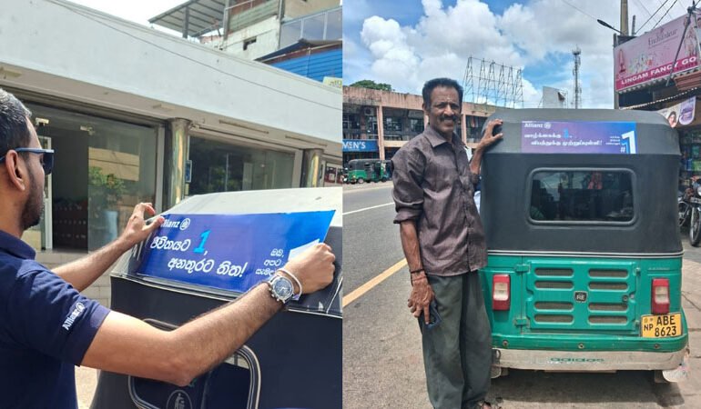 Allianz Lanka Promotes Road Safety Awareness Among Three-Wheeler Drivers Across Sri Lanka