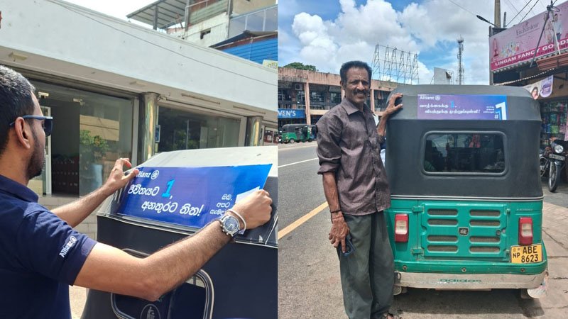 Allianz Lanka Promotes Road Safety Awareness Among Three-Wheeler Drivers Across Sri Lanka