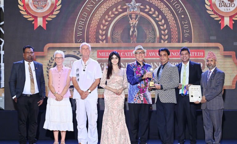 BWIO International Awards 2026 සම්මාන උළෙල ගල්කිස්ස මහ හෝටලයේ දී උත්කර්ෂවත් ලෙස පැවැත්වේ