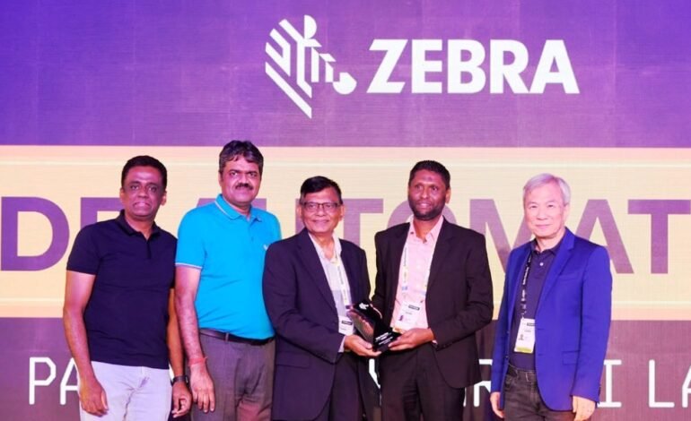 DB Automation සමාගම Zebra Technologiesහි “Partner of the Year” සම්මානයෙන් පිදුම් ලබයි