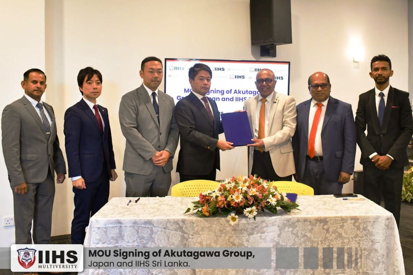 IIHS and Akutagawa HRM launch structured pathway for Sri Lankan youth to build healthcare careers in Japan