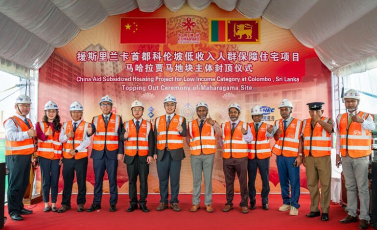 CHEC Marks Key Milestone in China-Funded Affordable Housing Project in Colombo