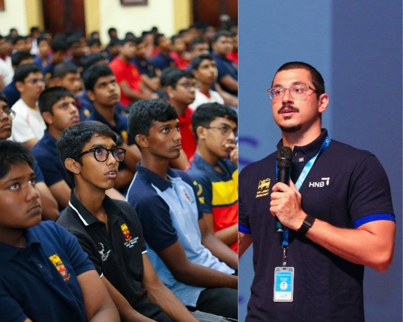 මහනුවර පාසල් දරුවන්ගේ මූල්‍ය සාක්ෂරතාවය ඉහළ නැංවීමට HNB සහ ඔලිම්පික් ක්‍රීඩක කයිල් අබේසිංහ පියවරගනී