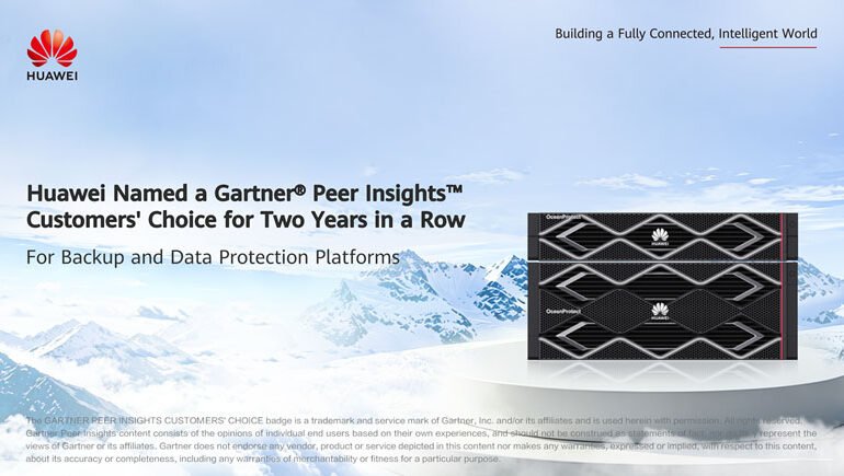 Huawei අඛණ්ඩව දෙවන වරටත් Gartner® Peer Insights™හි පාරිභෝගික තේරීම බවට පත්වෙයි