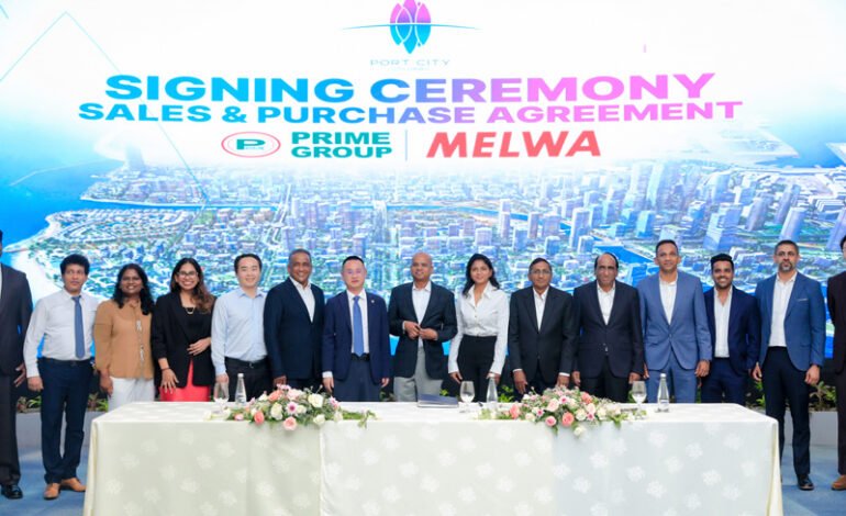 Sri Lanka’s Two Industrial Giants: Prime – Melwa Set New Benchmark in Waterfront Living at Port City