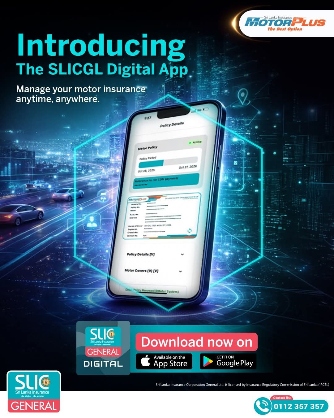 Sri Lanka Insurance Corporation General introduces ‘SLICGL Digital’ for smart and seamless motor insurance