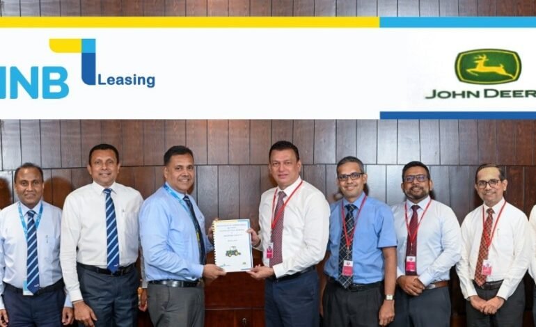 ලීසිං පහසුකම් තුලින් කෘෂිකර්මාන්තය නඟාසිටුවීමට HNB සහ Singer අත්වැල් බැඳගනී