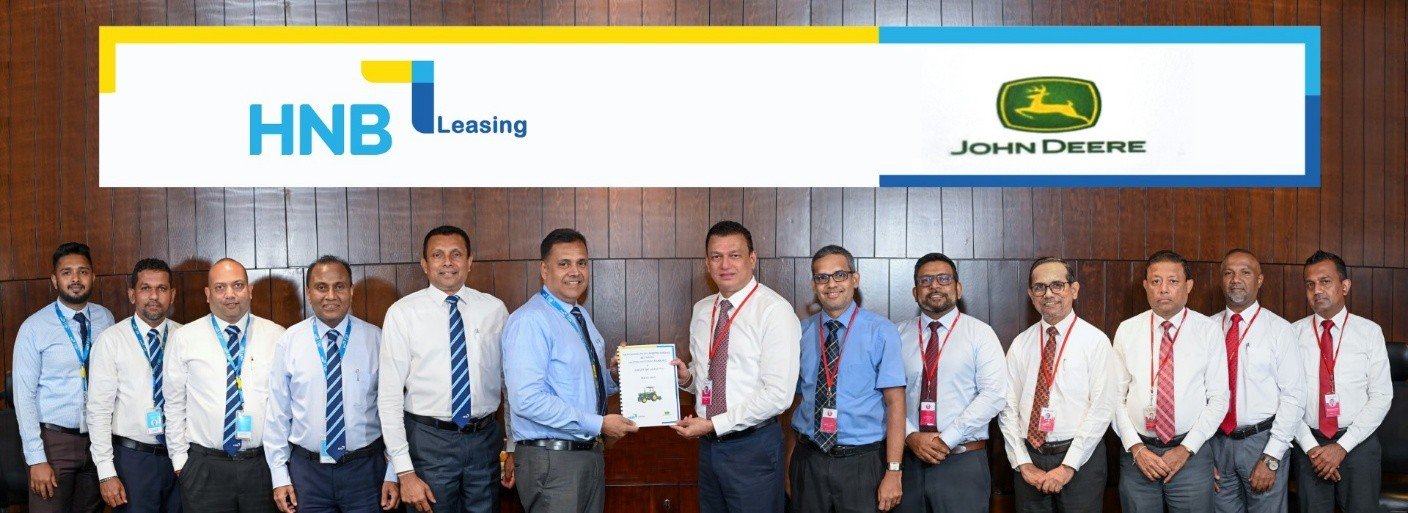 ලීසිං පහසුකම් තුලින් කෘෂිකර්මාන්තය නඟාසිටුවීමට HNB සහ Singer අත්වැල් බැඳගනී