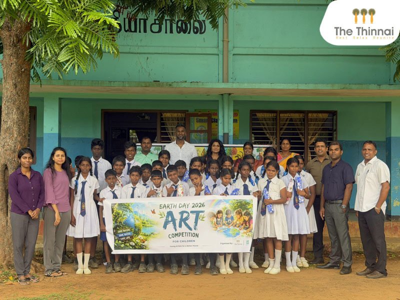 The Thinnai Hotel celebrates Earth Day 2026 through student engagement and environmental awareness