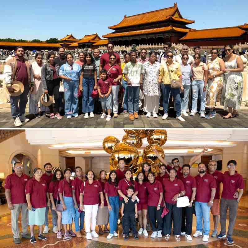සෙලින්කෝ ලයිෆ් ‘ෆැමිලි සවාරි 19’හි ජයග්‍රාහකයන් අති සාර්ථක චීන සංචාරයක