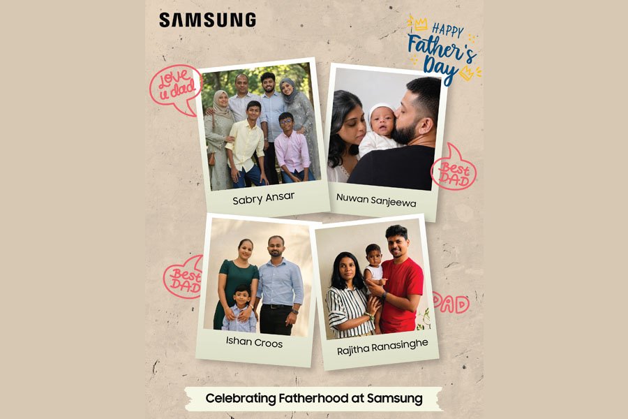 Samsung Sri Lanka Celebrates the Fathers Who Inspire Excellence at Work and at Home