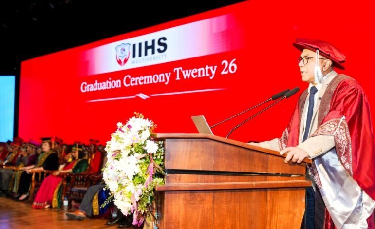 IIHS වසර 25ක සෞඛ්‍ය අධ්‍යාපන විශිෂ්ටත්වය සමරමින් සෞඛ්‍ය වෘත්තිකයන් 650කට අධික පිරිසකට උපාධි පිරිනමයි