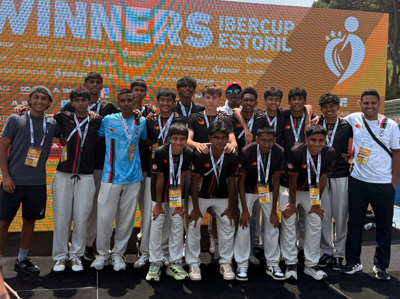 Colombo Athletic Football Academy reaches Knockout Stage in its First Attempt at the Prestigious IBER Cup, Portugal