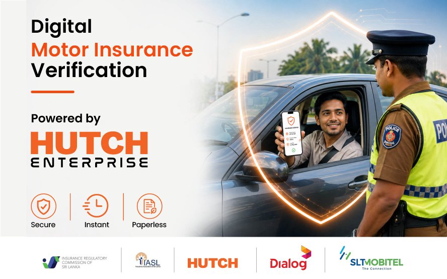 Digital Shift in Vehicle Insurance Verification in Sri Lanka Powered by HUTCH Enterprise