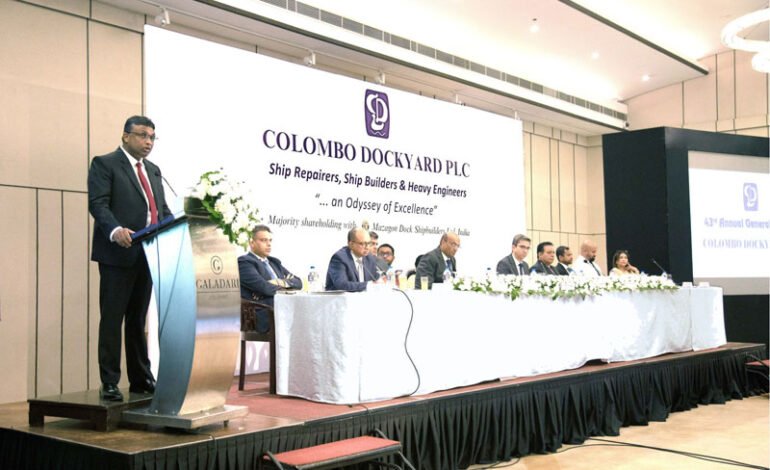 Colombo Dockyard enters new growth phase at landmark 43rd AGM