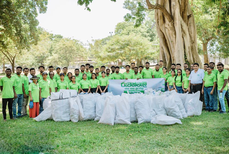 Preserving Heritage through Sustainability: Eco Spindles and Gunadamin Elephant House Lead Ruwanwelisaya Cleanup