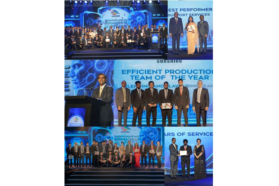 අනාගතය ඉලක්ක කරගත් සන්ෂයින් හෝල්ඩින්ග්ස් SUN Awards 2026 උළෙලේ දී සේවක විශිෂ්ටතා අගයයි