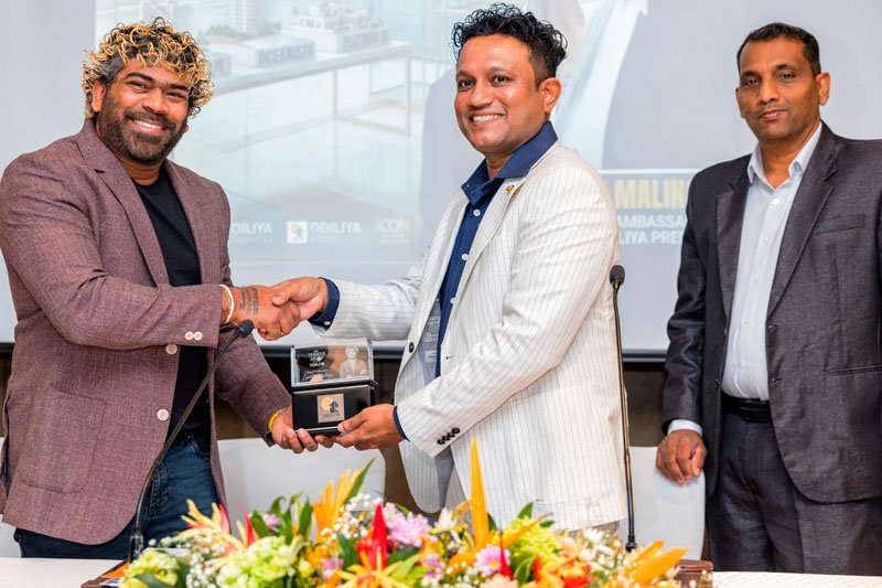 Lasith Malinga joins Odiliya Homes & Residencies as Brand Ambassador