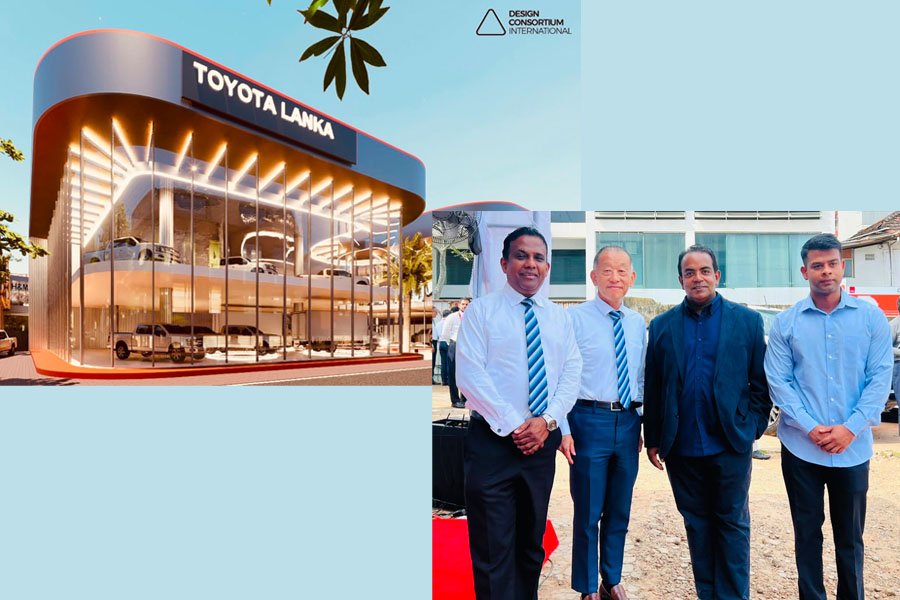 Toyota’s flagship showroom in Bambalapitiya breaks ground