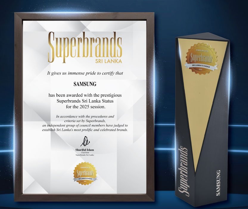 Samsung Sri Lanka MD Reflects on Superbrands Recognition of Consumer Trust and Loyalty